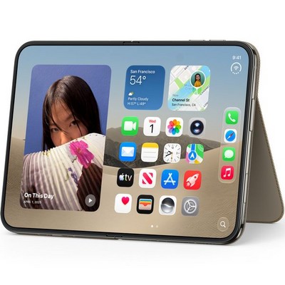 Чехол Apple iPhone Duo Folio with Kickstand Taupe - фото 62694