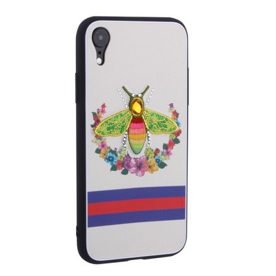 Накладка силиконовая TOTU Crazy Bee Series -021 для iPhone XR (6.1") Пчела Red - фото 8918