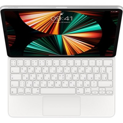 Клавиатура Apple Magic Keyboard для iPad Pro 12.9" 2021 White - фото 17525