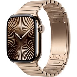 Умные часы Apple Watch Series 10 GPS + Cellular 42mm Gold Titanium Link Bracelet