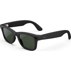 Умные очки Ray-Ban Wayfarer Matte Black/ Clear to Graphite Green Transitions