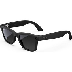 Умные очки Ray-Ban Wayfarer Matte Black/ Gradient Graphite Polarized