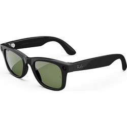 Умные очки Ray-Ban Wayfarer Shiny Black/ Green