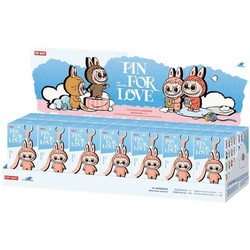Pop Mart Labubu The Monsters Pin For Love (N–Z) Blind Box x14