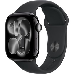 Умные часы Apple Watch Series 11, 42 mm, Jet Black Aluminium Black Sport Band
