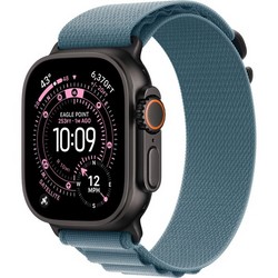 Умные часы Apple Watch Ultra 3, 49 mm, Black S/M/L Alpine Loop Light Blue