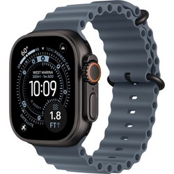Умные часы Apple Watch Ultra 3, 49 mm, Black Ocean Band Anchor Blue