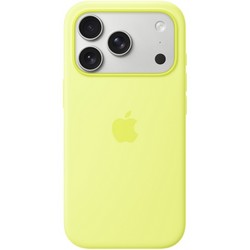 Чехол Apple iPhone 17 Pro Silicone Case with MagSafe Neon Yellow