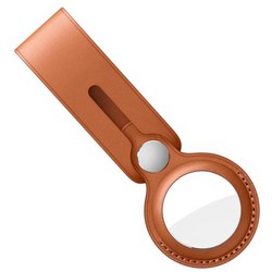 Брелок-подвеска Apple Leather Loop для AirTag Saddle Brown