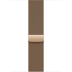 Ремешок Apple Watch 46mm Gold Milanese Loop