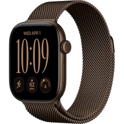 Умные часы Apple Watch Series 12 42mm GPS Dark Bronze Aluminum Case with Dark Bronze Milanese Loop SM/ML