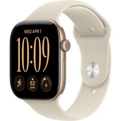 Умные часы Apple Watch Series 12 46mm GPS Light Gold Aluminum Case with Sand Sport Band SM/ML