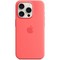 Чехол Apple iPhone 15 Pro Silicone Case with MagSafe - Guava - фото 35535