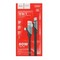 Дата-кабель USB Hoco U119 4в1 data cable Lightning/ Type-c to Usb/ Type-C (1.2м) (2.4A) Черный - фото 38164