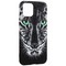 Чехол-накладка силикон MItriFON для iPhone 12 Pro (6.1") 0.8мм с флуоресцентным рисунком Тигр Черный - фото 38281