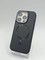 Чехол-накладка карбоновая PM Magsafe для iPhone 15 Pro Max (6.7") Black - фото 41140