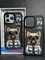Чехол силиконовый Nimmy Friends Cool Cute 2.0/ Little rich tycoon для iPhone 15 Pro Max (6.7") Черный - фото 42169