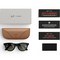 Умные очки Ray-Ban Headliner Shiny Black/ Green - фото 49931