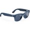 Умные очки Ray-Ban Wayfarer Matte Jeans Transparent/ Dusty Blue Polarized - фото 49892