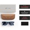Умные очки Ray-Ban Wayfarer Matte Jeans Transparent/ Dusty Blue Polarized - фото 49894