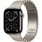 Умные часы Apple Watch Series 11, 42 mm, Natural Titanium Link Bracelet - фото 52095