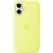 Чехол Apple iPhone 17 Silicone Case with MagSafe Neon Yellow - фото 53216