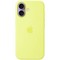 Чехол Apple iPhone 17 Silicone Case with MagSafe Neon Yellow - фото 53217