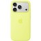 Чехол Apple iPhone 17 Pro Silicone Case with MagSafe Neon Yellow - фото 53227