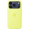 Чехол Apple iPhone 17 Pro Silicone Case with MagSafe Neon Yellow - фото 53229