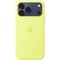 Чехол Apple iPhone 17 Pro Max Silicone Case with MagSafe Neon Yellow - фото 54345