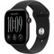 Умные часы Apple Watch Series 12 46mm GPS Black Aluminum Case with Black Sport Band SM/ML - фото 60819
