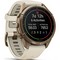 Умные часы Garmin Fenix 9 Pro 43mm Amoled Sapphire Autumn Gold Titanium with Cream/French Gray Silicone Band (010-04335-26) - фото 61233