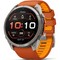 Умные часы Garmin Fenix 9 Pro 51mm Amoled Sapphire Titanium with Autumn Orange/Spark Orange Silicone Band (010-04337-06) - фото 61287