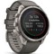 Умные часы Garmin Fenix 9 Pro 47mm Solar Sapphire Titanium with Pebble Gray/Silver Gray Silicone Band (010-04338-06) - фото 61626