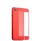 Чехол-накладка супертонкая Coblue Slim Series PP Case & Glass (2в1) для iPhone SE (2020г.)/ 8/ 7 (4.7) Красный - фото 8338