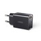 Адаптер питания Joyroom L-QP183 Simple Series PD+QC 3.0 Dual Ports Intelligent Travel Charger (USB: 5V max 3.0A/18Вт) Черный - фото 12912