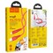 Дата-кабель USB Hoco X58 Airy silicone charging data cable for Lightning (1м) (2.4A) Красный - фото 13053